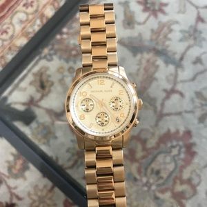 Michael Kors gold watch